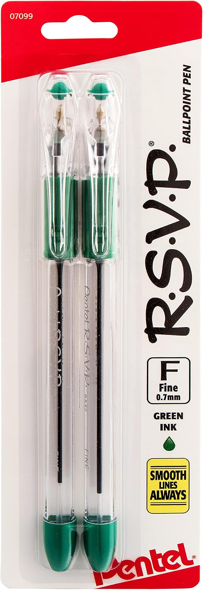 Pentel R.S.V.P. Ballpoint Pen, Fine Line by PentelofAmerica