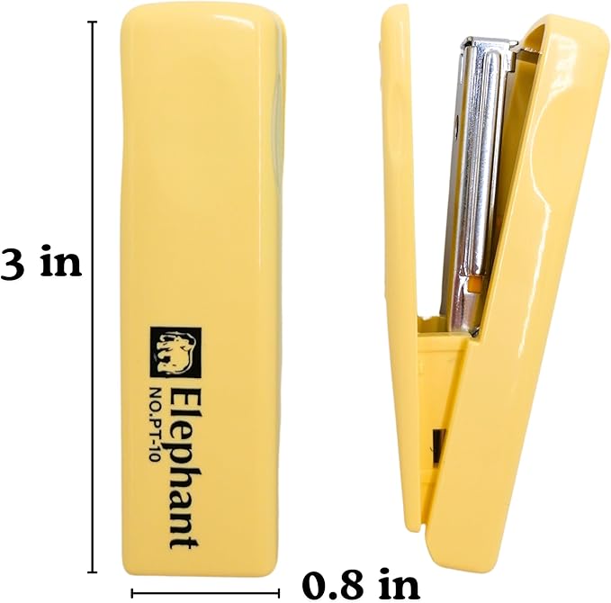 Mini Stapler, Small Stapler, Thin Flat Compact Portable Pocket Slim Cute - Image 3