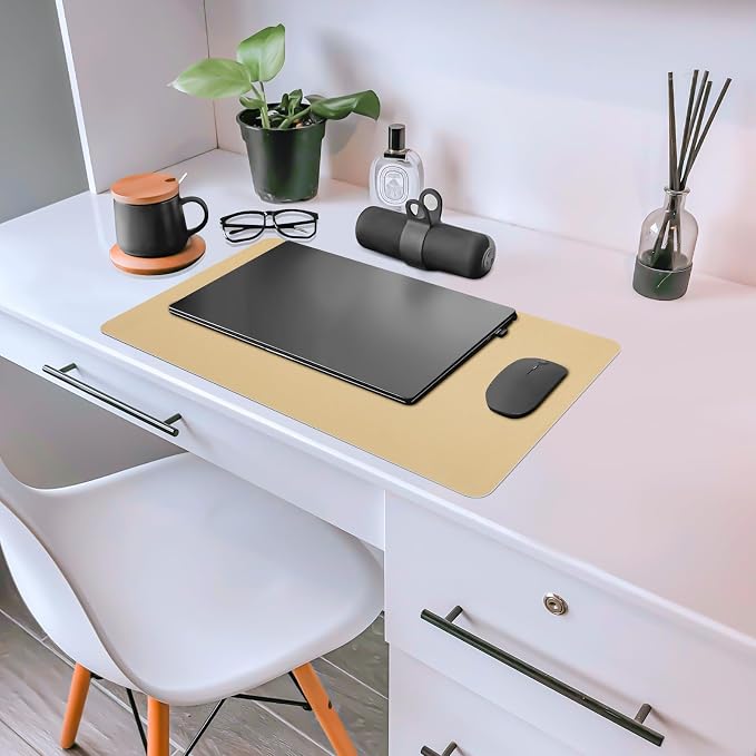 Non-Slip Desk Pad Mat, Leather Desk Mat - Image 5