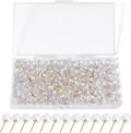 150 PCS Push Pins, Standard Plastic Thumb Tacks, Head Steel Point Thumb Tacks by JIMSUMM