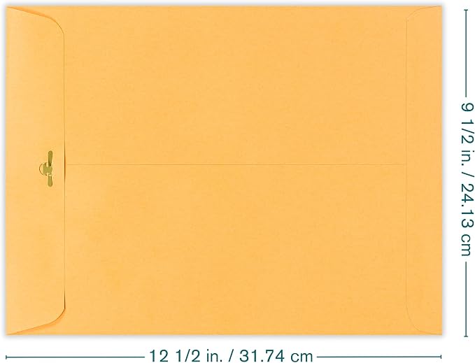 EnDoc 9 1/2 x 12 1/2 Clasp Envelopes - Image 2