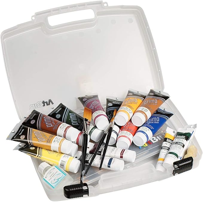 ArtBin 17 inch 8017AB Quick View Carrying Case, Portable Art & Craft Organizer - Image 4