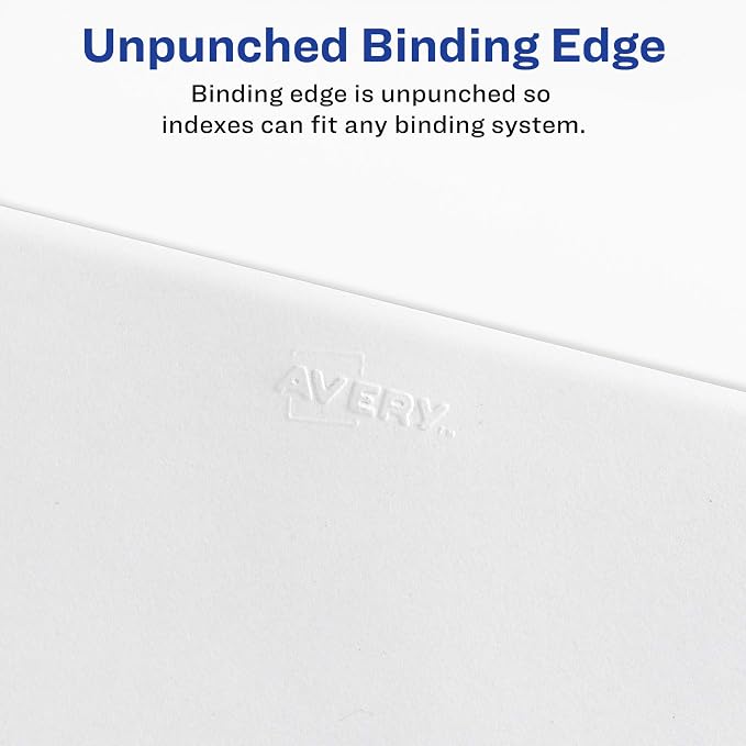 Avery Premium Collated Legal Exhibit Binder Dividers - Image 3