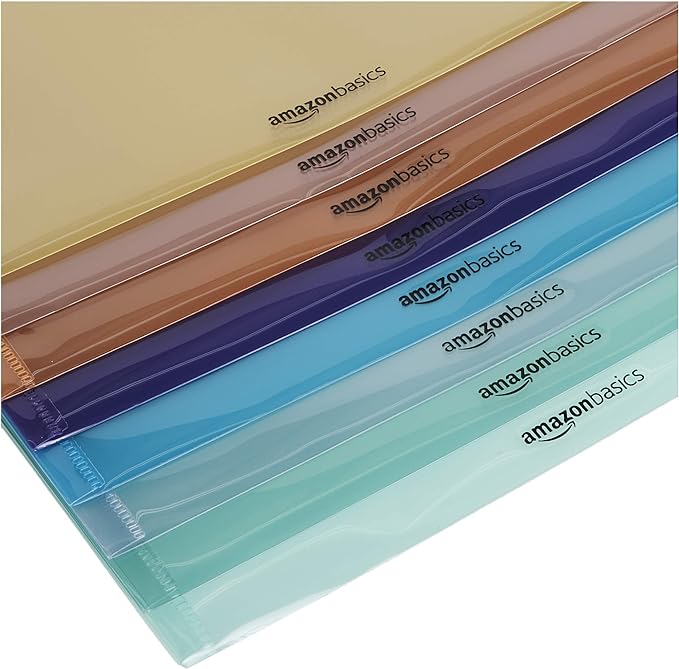 Amazon Basics Tab Dividers for 3 Ring Binder, Two Pocket, Letter Size, - Image 5