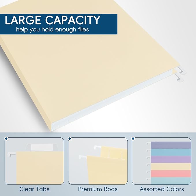 Hanging File Folders, Office Essentials - Image 4
