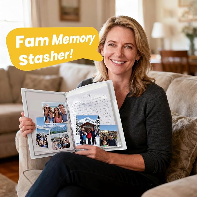 STAGEEK 48-Pocket Portfolio Binder Display 96 Pages, 8.5x11 Binder - Image 8