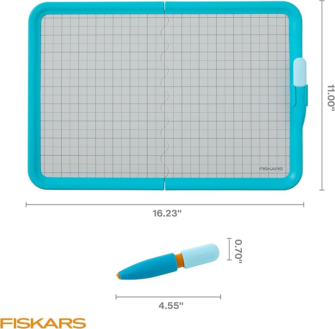 Fiskars Kids Cutting Pen with Foldable Non-Slip Mat – Safe Precision Tool - Image 3