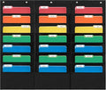 Essex Wares - 21 Pocket File Pocket Chart, and More - Wall Folder Organizer - by EssexWares