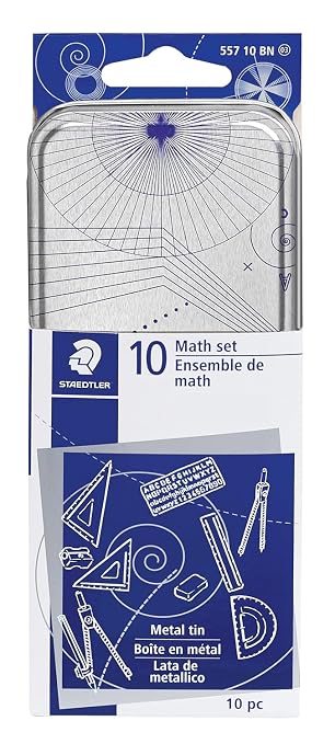 STAEDTLER 10-Piece Math Set - Image 2