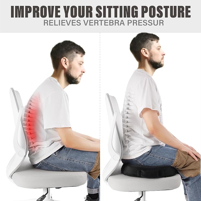 WAOAW Seat Cushion, Office Chair Cushions Butt Pillow - Image 4