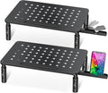 Zimilar 2 Pack Monitor Stand, 3 Height Adjustable Stand by Zimilar