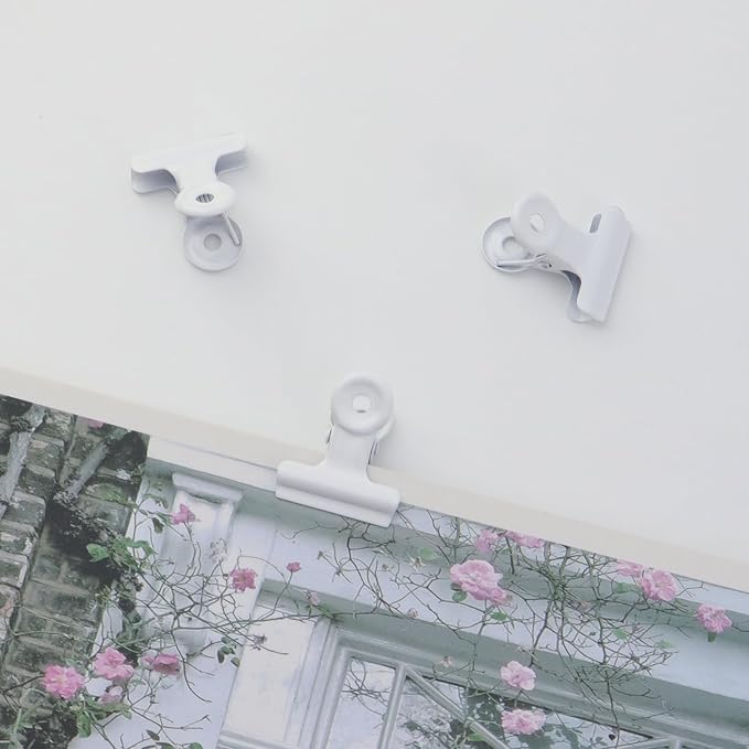 Xiaoyztan 20 Pcs Small Binder Clips, 20 mm Bulldog Paper Clips Binder Bull Clip - Image 5