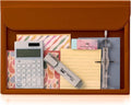 Mr. Pen- File Folder, Letter Size | Clear Plastic Folders by MrPen