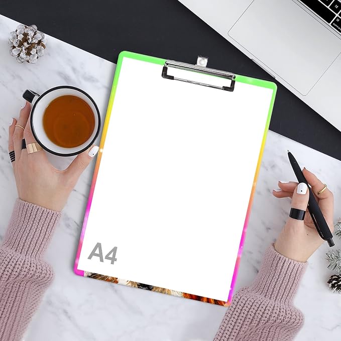 Fashion Clipboard, A4 Letter Size Wooden Decorative Clipboards - Image 7