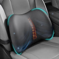 Cooling Lumbar Support Pillow for Car, Memory Foam Car Seat Back Support Pillow by BYMECOST