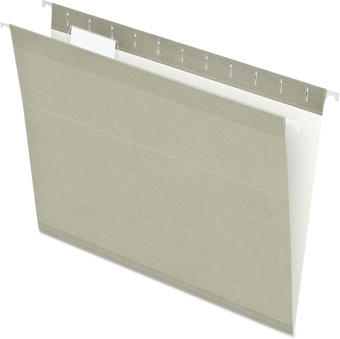 Pendaflex Reinforced Hanging File Folders, Letter Size, 1/5 Cut by TOPSProducts