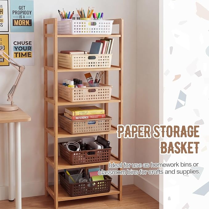Geetery 6 Pack Classroom Storage Baskets - Image 5