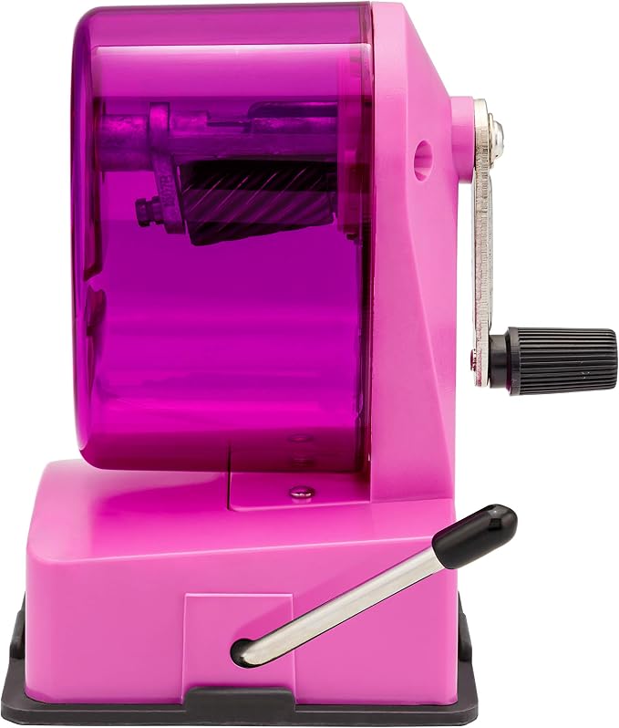 X-ACTO Bulldog Manual Pencil Sharpener w/Vacuum Mount, Colors May Vary - Image 5