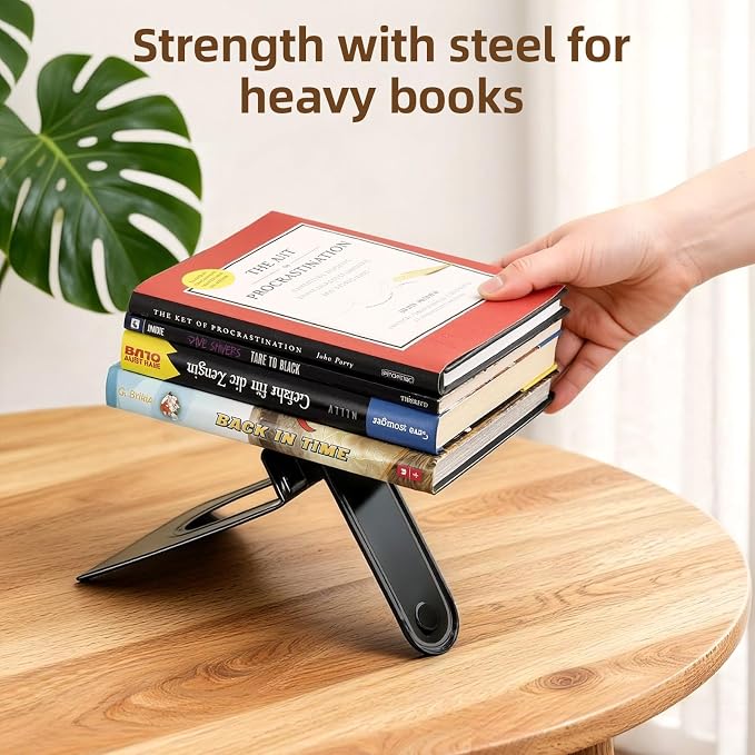 HappyHapi Book Ends, Metal Bookends - Image 4