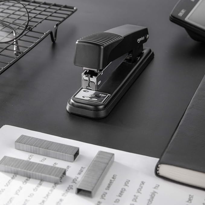 Amazon Basics Full-Strip Desktop Stapler, 20 Sheet Capacity - Image 6