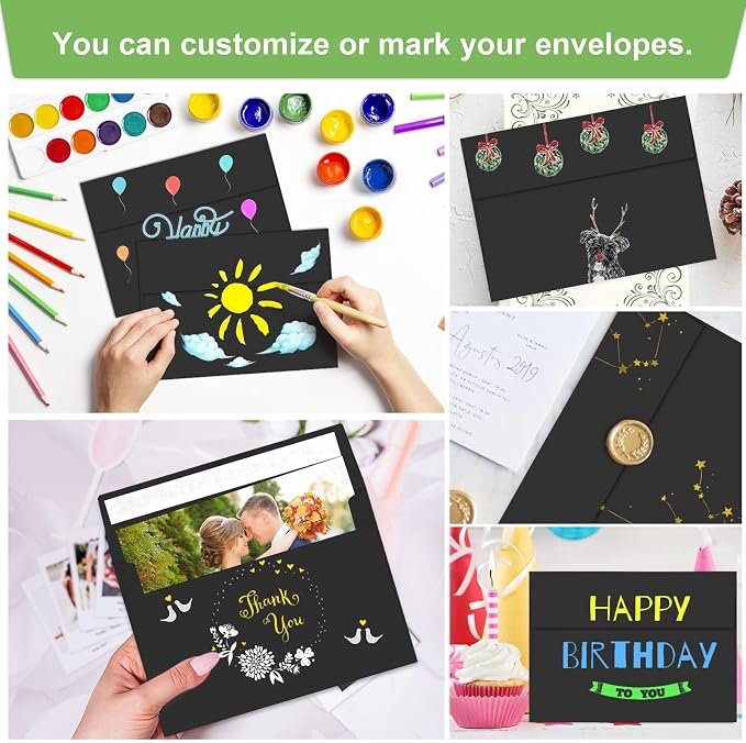 50 Packs 5x7 Envelopes, A7 5x7 Envelopes - Image 5