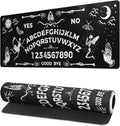 Mysterious Spirit Goth Gaming Mouse Pad 27.6x11.8 Inch Large Desk Mat Black by Siski