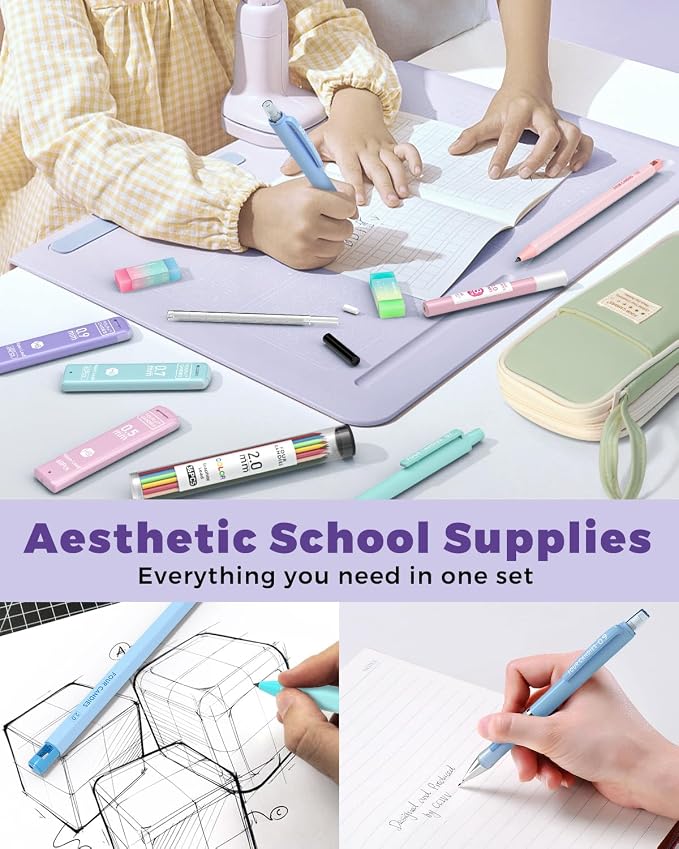 Four Candies 36PCS Aesthetic School Supplies, Mechanical Pencils 0.5mm - Image 7