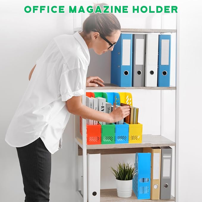 Glenmal 12 Pack Magazine Organizers Binder Organizer - Image 6