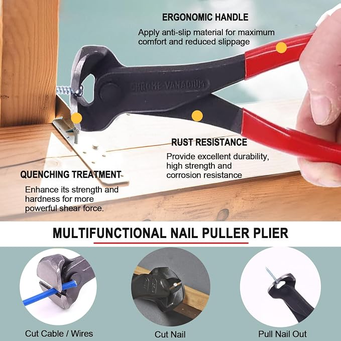 3Pcs Upholstery and Construction Staple Remover - Image 5