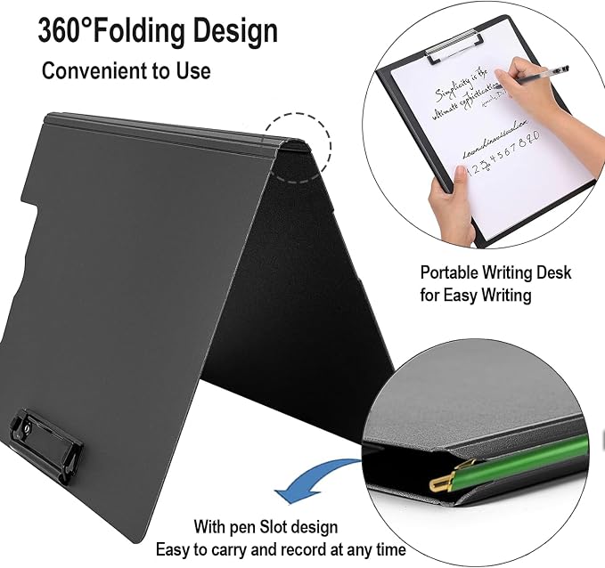 10 Pack Foldable Clipboards, A4 Clipboard Folder, Office Clipboard Folder - Image 4
