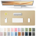 YSAGi Leather Desk Pad Protector, Office Desk Mat, Large Mouse Pad, Non-Slip PU by YSAGi