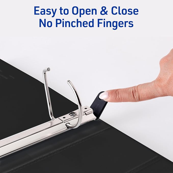 Avery Heavy-Duty View 3 Ring Binder, 2 Inch One Touch Slant Rings, 530-Sheet - Image 3