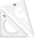 Mr. Pen- Triangle Ruler, 2 Pack, 30/60 & 45/90 | Right Triangle Ruler by MrPen