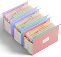 Ansook Legal Size Hanging File Folders, 7 Pockets 1.2" Accordion File Organizer by Ansook