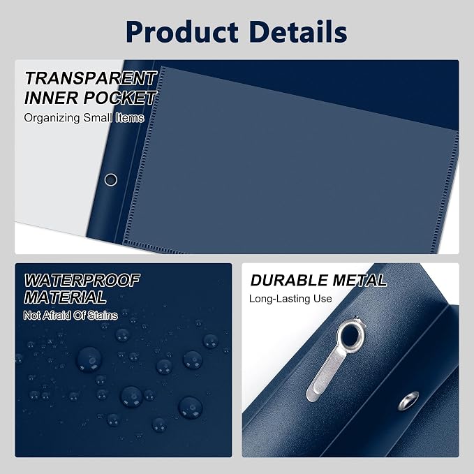 Ndsox 5 Packs Clear Front Report Covers - Image 3
