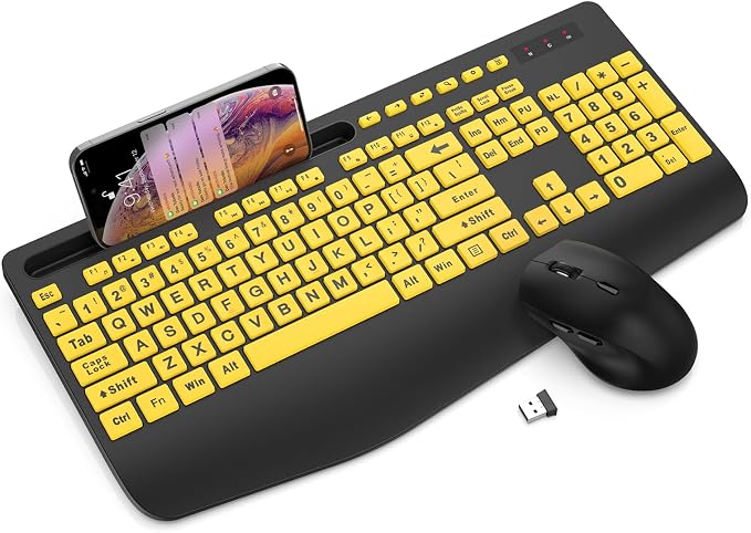 Wireless Keyboard and Mouse Combo by Trueque