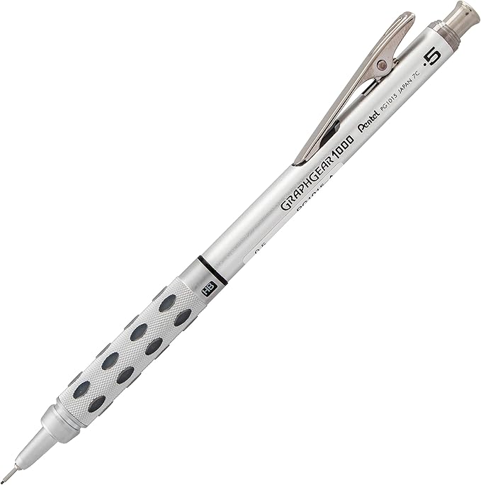 Pentel GraphGear 1000 Mechanical Pencil, Point Size, 1 Each by PentelofAmerica