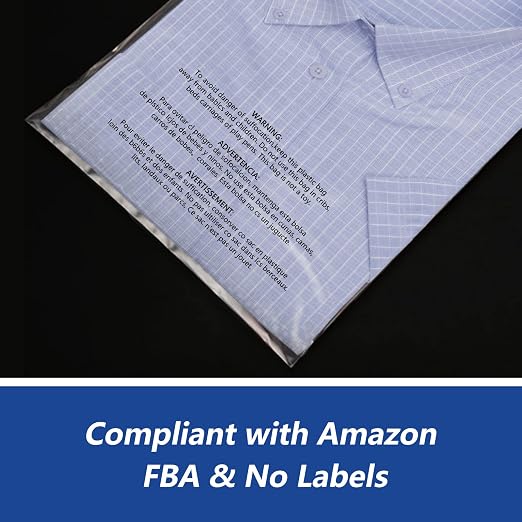 iMailer - 100 Count - 6" x 9" Small Clear Poly Bags - Image 7