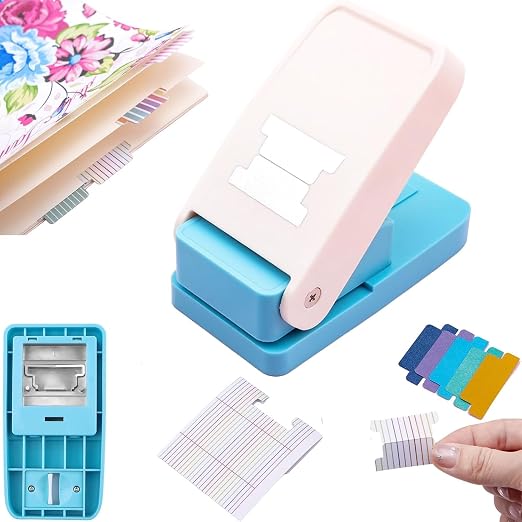 3.9x1.5cm Tab Paper Punch by BAOFALI