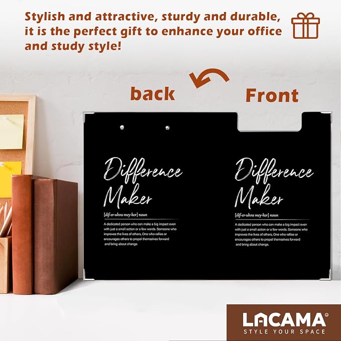 Lacama Difference Maker Gift Thank You Gifts，Clipboard - Image 6