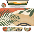 Gimars 4 in 1 Mouse Pad and Keyboard Wrist Rest Set, Large Mouse Pad by Gimars