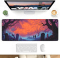 Desk Mat, Big Desk Pad, 31.5x11.8 Inches Extended Big Gaming Mouse Pad by stanploe