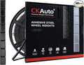 CKAuto 0.5oz, Adhesive Stick on Roll Wheel Weights, 4.2 kgs/ 9.24 lb/Roll by CKAuto