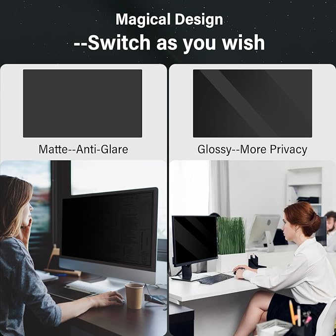 23.8 Inch Computer Privacy Screen - Image 6