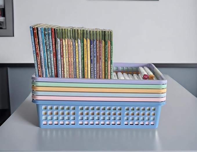 6 Pack Plastic Turn in Paper Trays - Image 5