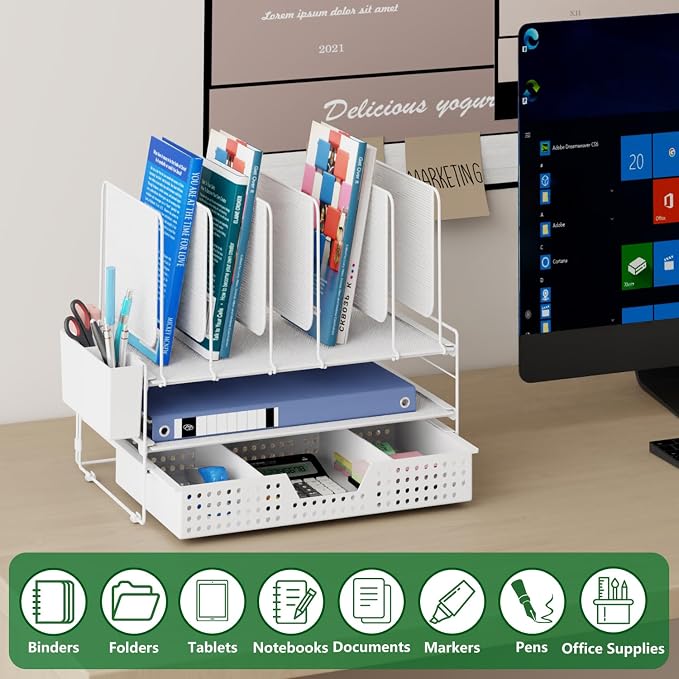 LEKETREE Desk Organizer, Office Organization - Image 2