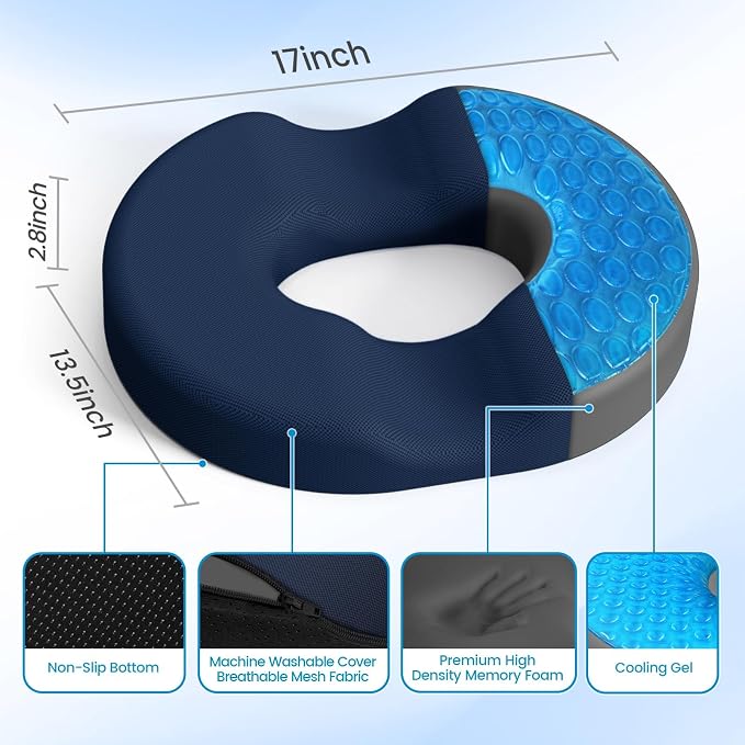 Donut Pillow Seat Cushion - Image 2