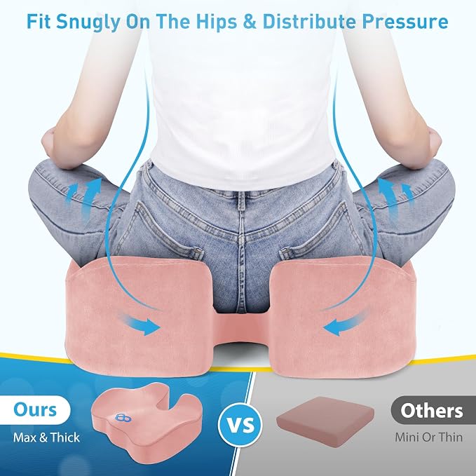 BlissTrends Seat Cushion, Thick Memory Foam Cushions - Image 5
