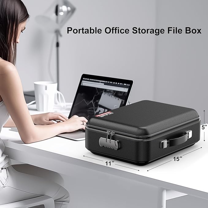 COLCASE Fireproof Document Box - Image 6