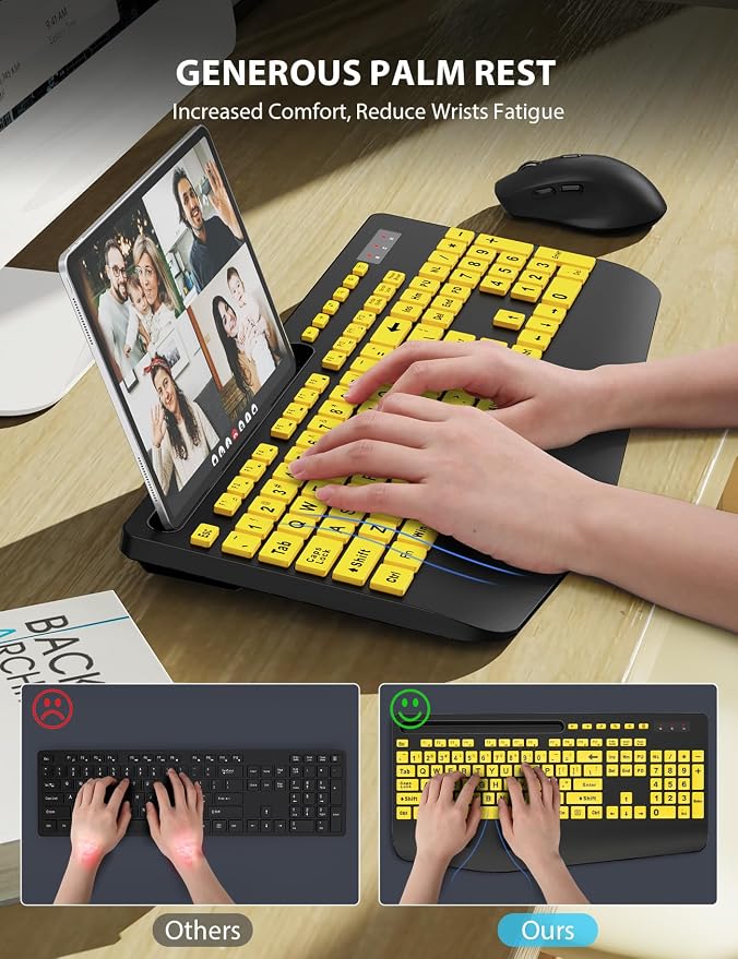 Wireless Keyboard and Mouse Combo - Image 3